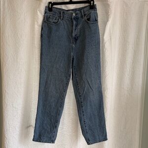 PacSun High Rise Straight Blue Denim Jeans